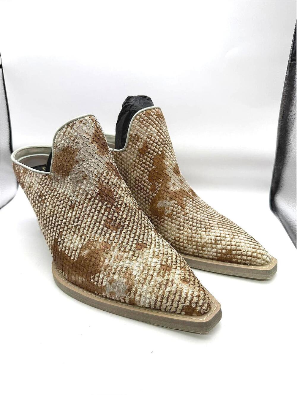 Vintage Havana  Dante Snake Multi Women's Mules Size 8.5